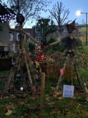 Halloween in the garden