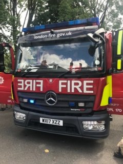Kids loved the fire engine