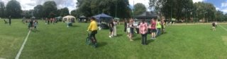 A panoramic shot
