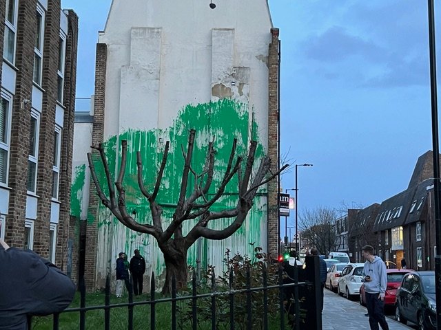 Banksy Comes to Hornsey Road