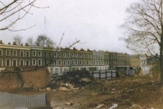 Durham Road probably from Pooles Park c1968 Durham Road probably from Pooles Park c1968