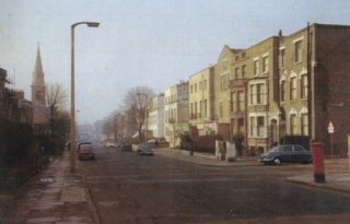 Tollington Park, Junction with Turle Road 1968 Tollington Park, Junction with Turle Road 1968