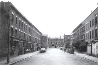 Woodfall Road, looking to Lennox Road, Islington, 1974 Woodfall Road, looking to Lennox Road, Islington, 1974