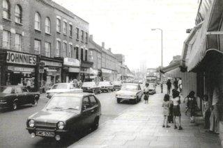 Stroud Green Road, Islington North, 1968 Stroud Green Road, Islington North, 1968